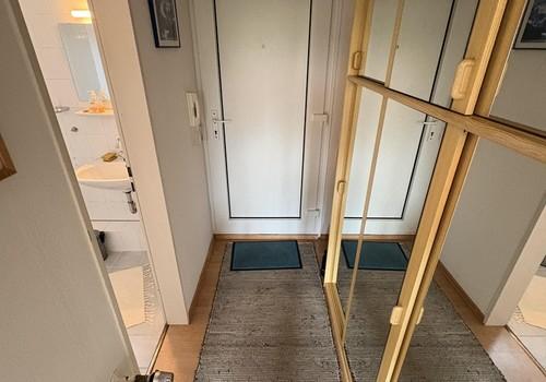 Flur mit Kleiderschrank