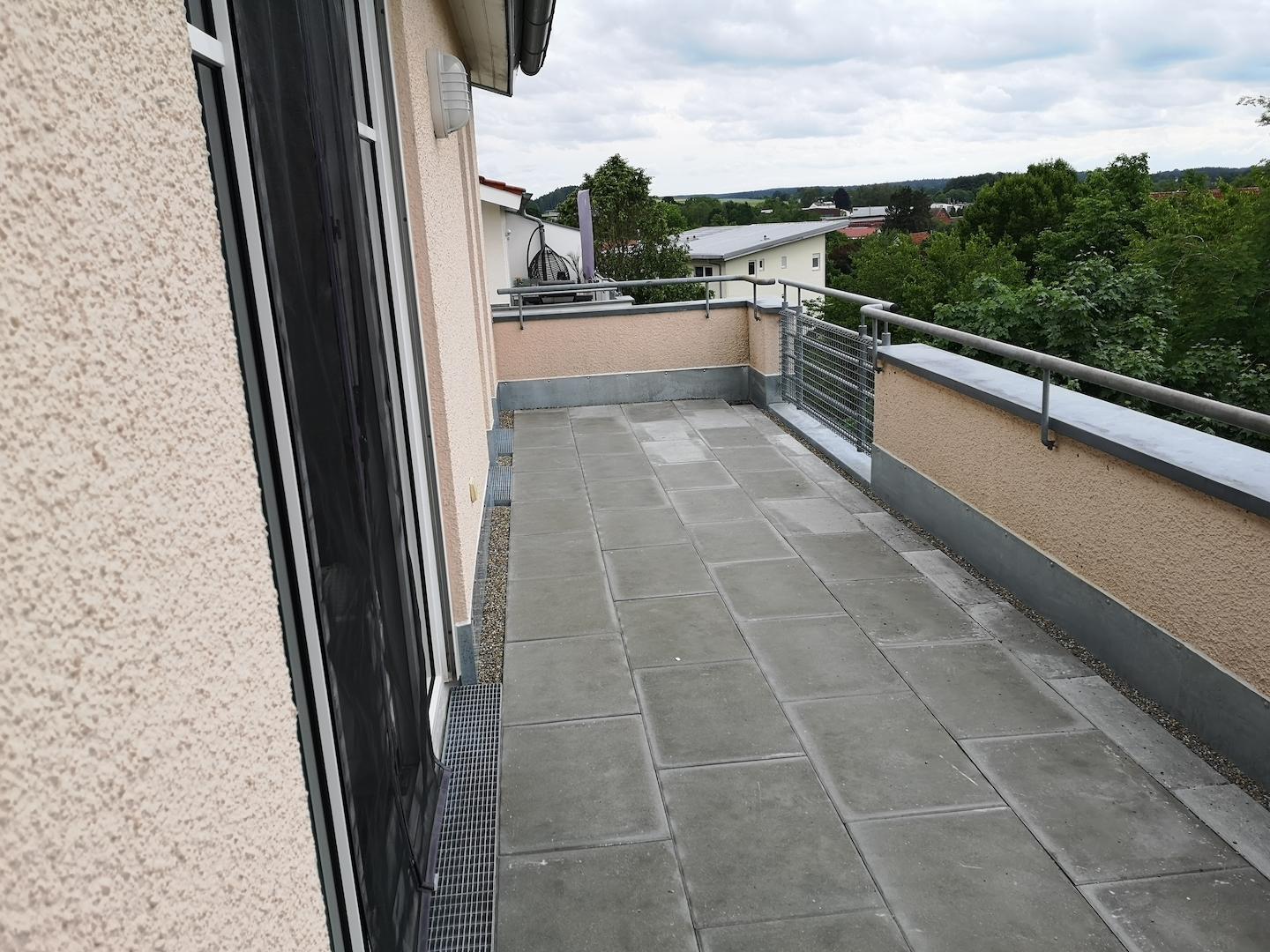 Dachterrasse Wohnzimmer