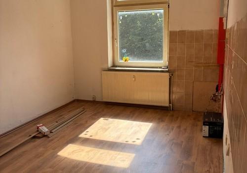 Küche zum Garten raus