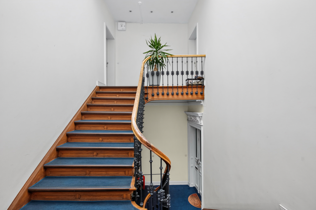 Treppe zur Penthousewohnung