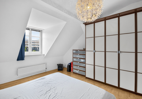 Schlafzimmer mit Gaube
