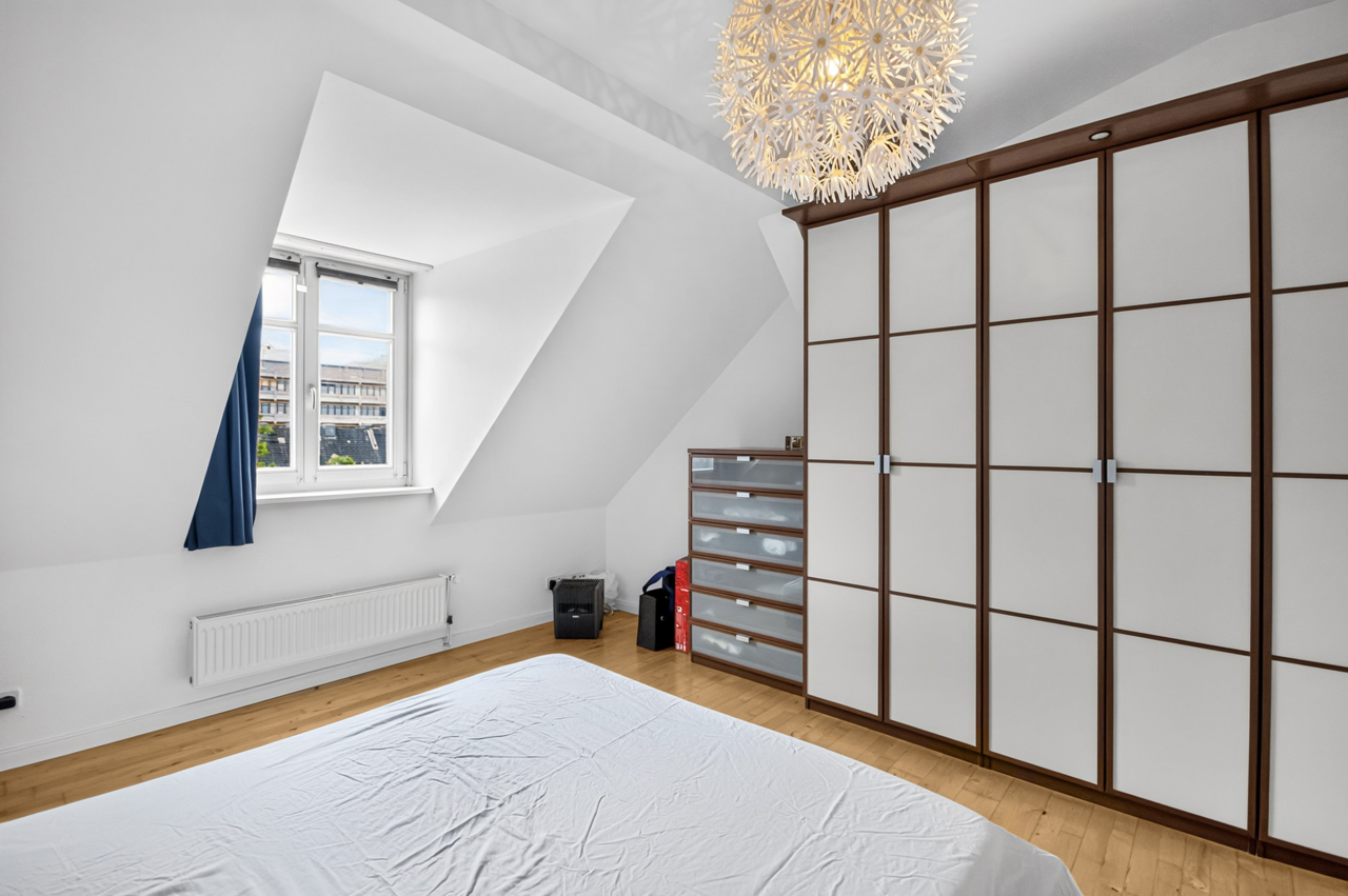 Schlafzimmer mit Gaube