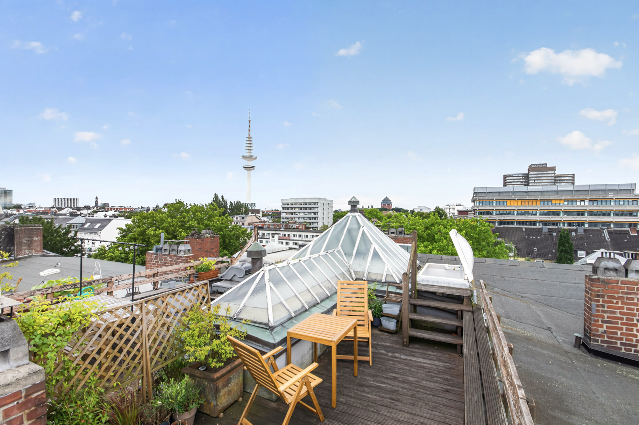 Dachterrasse mit Weitblick