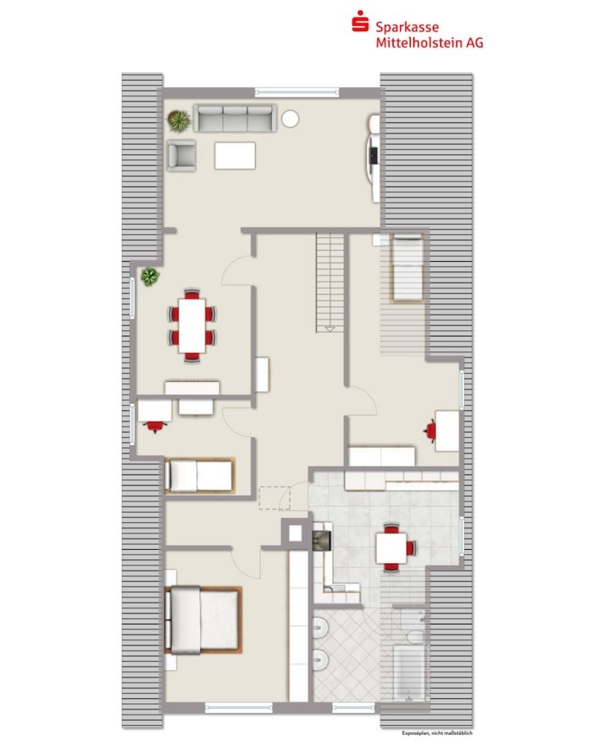 Grundriss Dachgeschoss