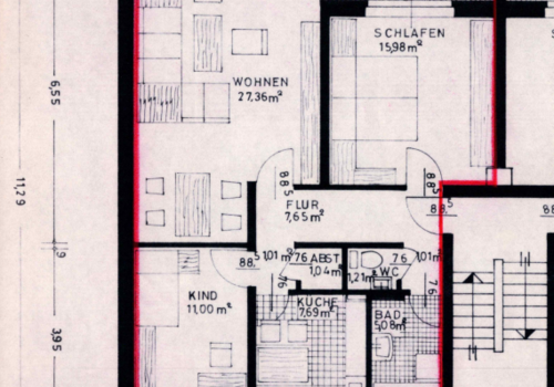 Grundriss I. OG (links)