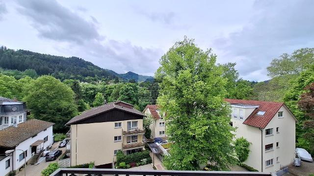 Aussicht vom Balkon