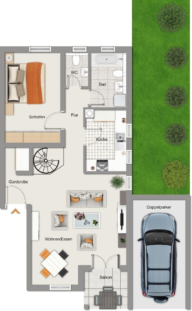 Grundriss EG