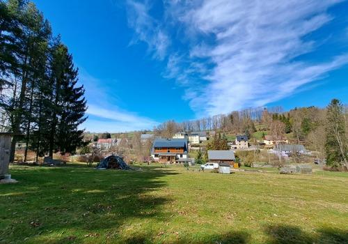 Blick vom Waldrand