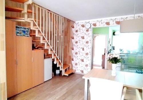 Essbereich, Treppe