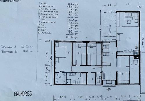 Grundriss Bungalow