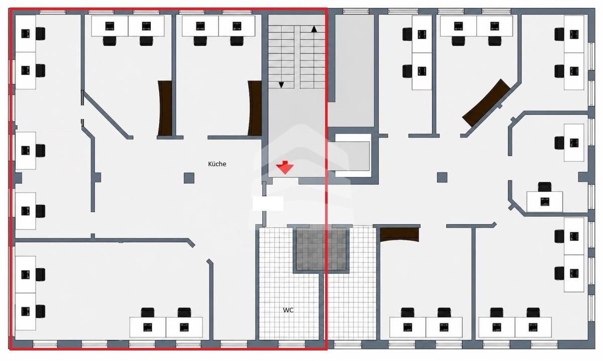 Geschoss Grundriss 