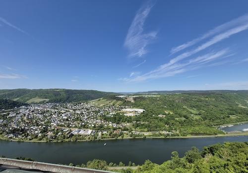 Blick aus dem DG