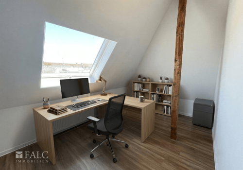 Arbeitszimmer KI Generiert 