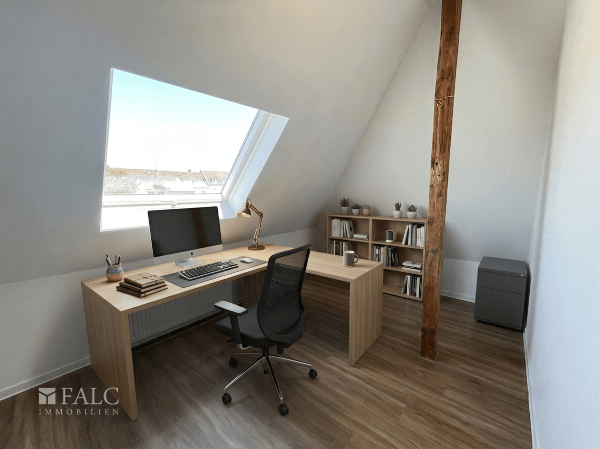 Arbeitszimmer KI Generiert 