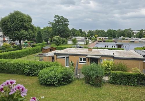 Blick vom Balkon