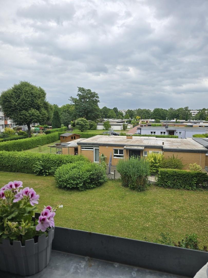 Blick vom Balkon