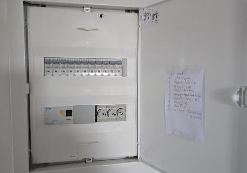 neue Elektroinstallation