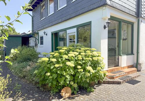 Verglaster Sitzbereich