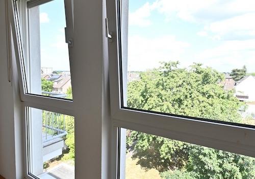 Ausblick Schlafzimmer 