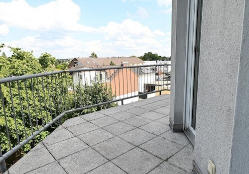 Balkon mit Ausrichtung Garten