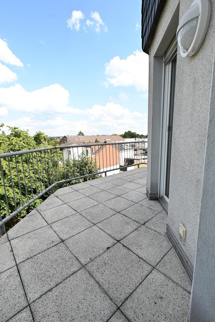 Balkon mit Ausrichtung Garten