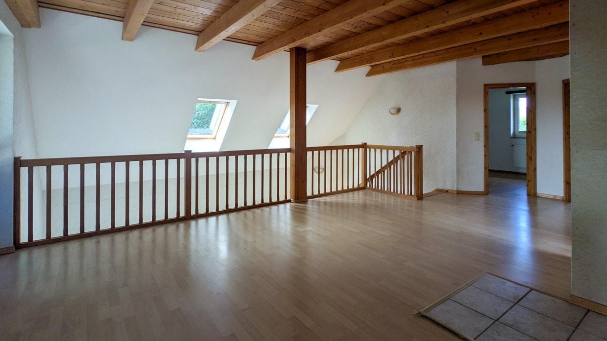 Empore im Dachgeschoss