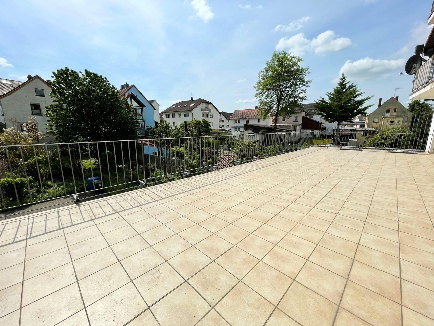 Großzügige Terrasse