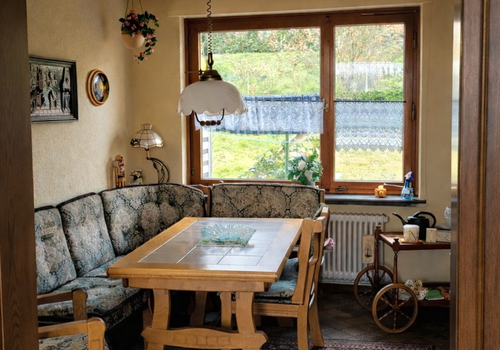 Esszimmer mit Gartenblick EG