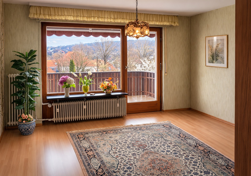 Zimmer 1 mit Balkonzugang OG