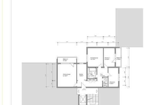 Grundriss 3. OG Mitte