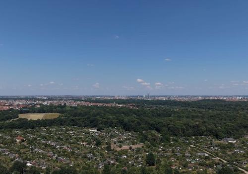Blick Richtung Volkspark 