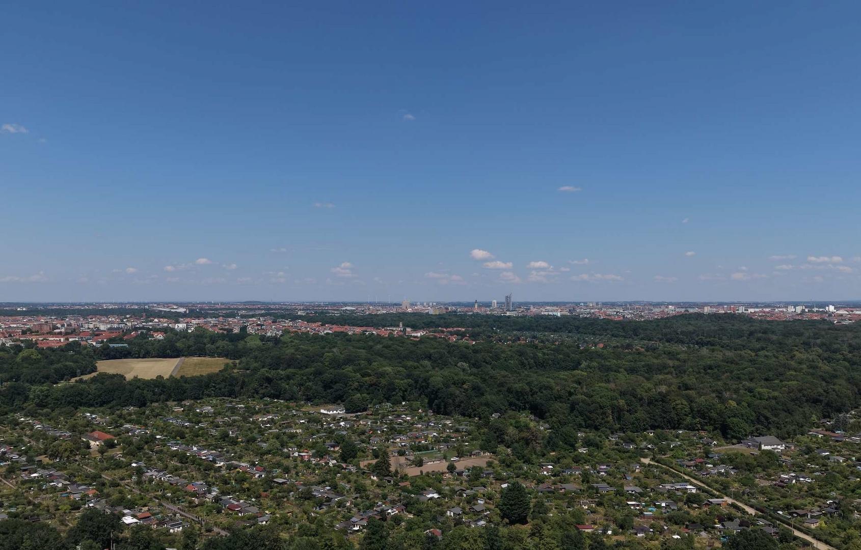 Blick Richtung Volkspark 