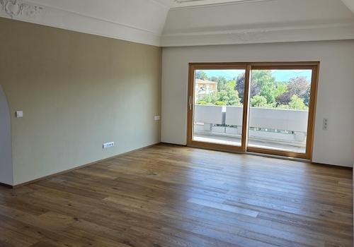Wohnzimmer Süd Blick