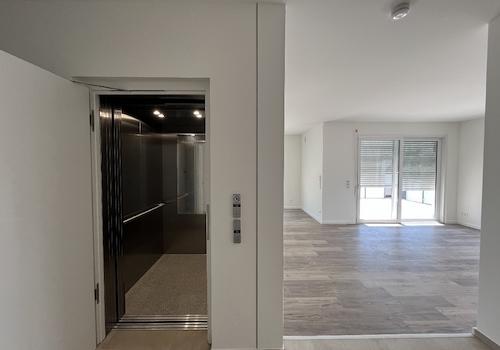 Fahrstuhl in die Wohnung