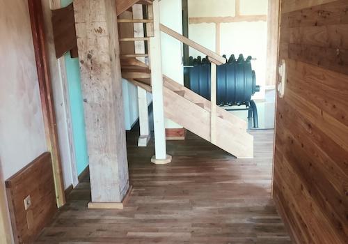 Eingang mit Garderobe