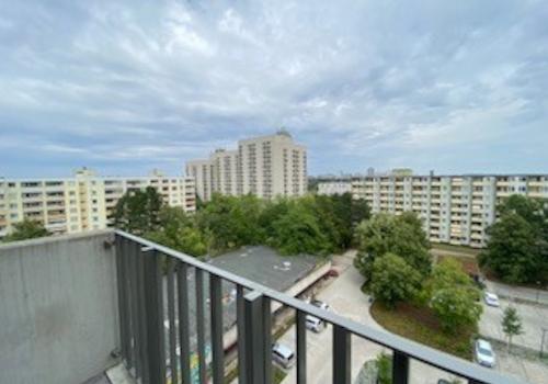 Ausblick vom Balkon