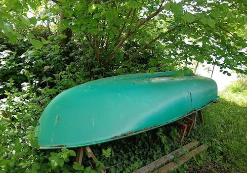 Ruderboot zur