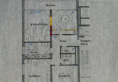 Grundriss Wohnung