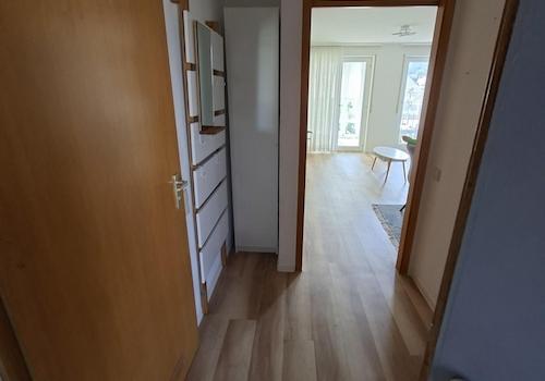Blick in die Wohnung