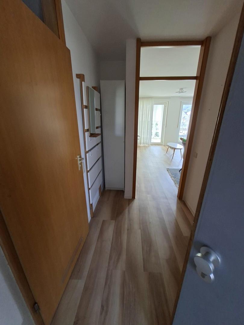 Blick in die Wohnung
