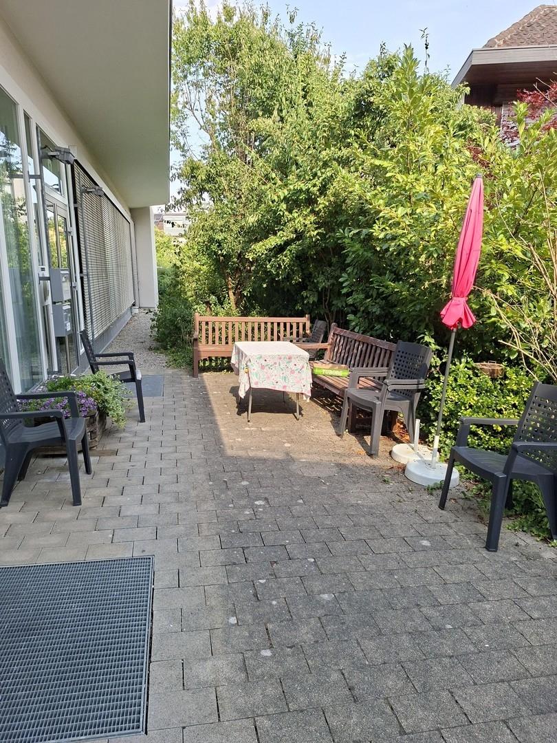 Sitzecke im Grünen
