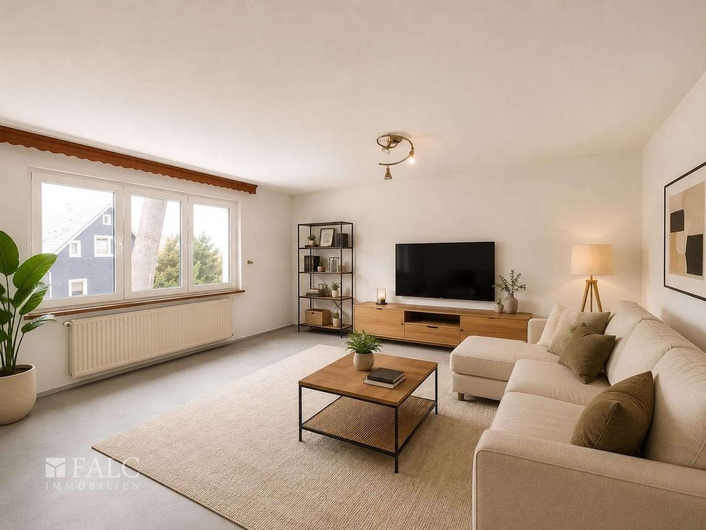 Wohnzimmer virtualisiert