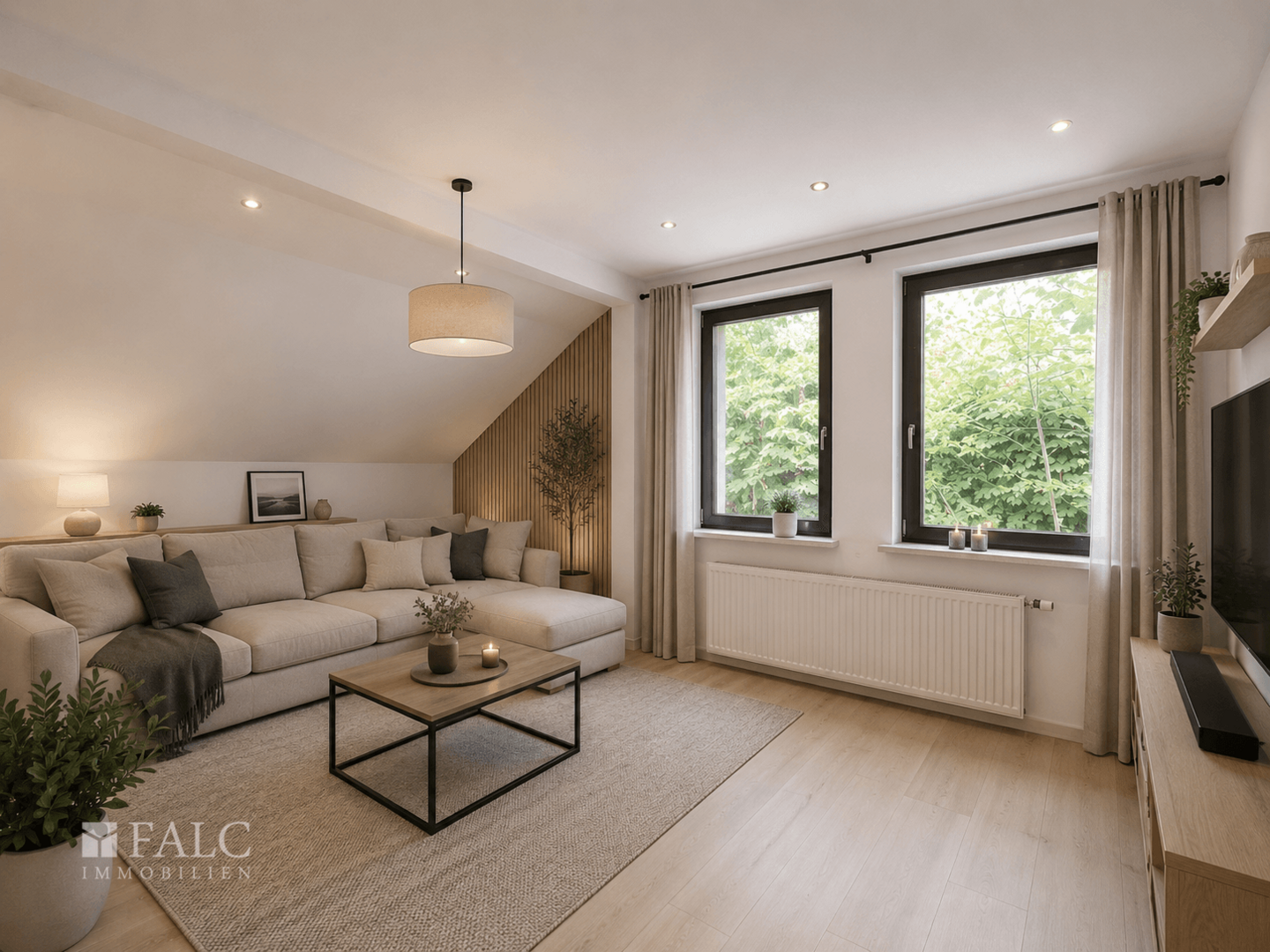 Wohnzimmer ELW virtualisiert