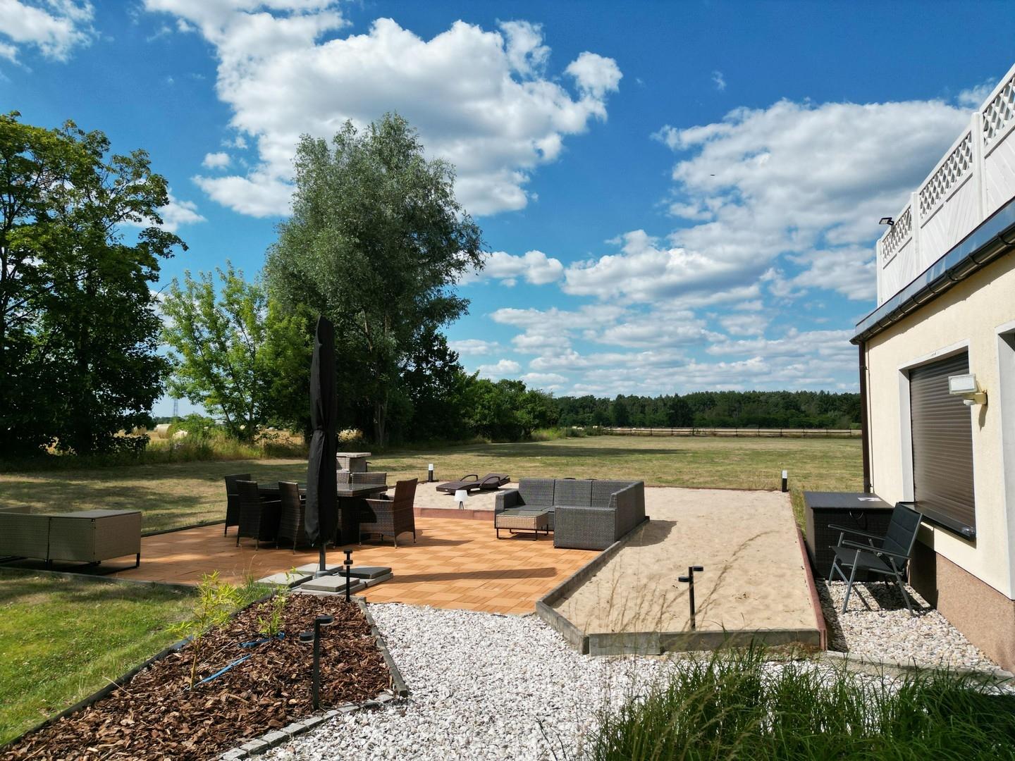 Terrasse Ferienwohnung