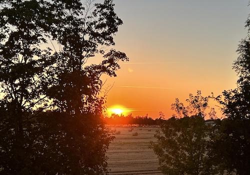 Original Sonnenuntergang