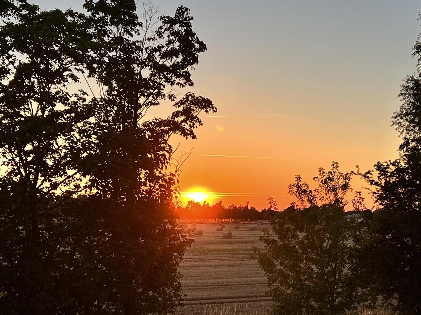 Original Sonnenuntergang