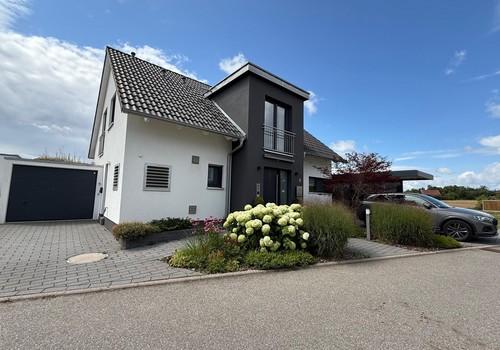 Zufahrt zur Garage