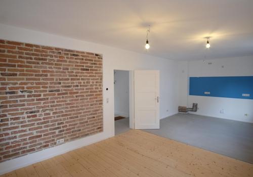 EG Wohnzimmer Küchensicht