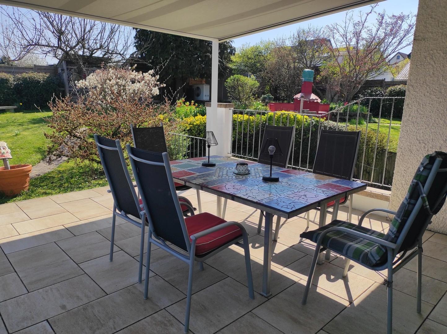 Blick in den Garten