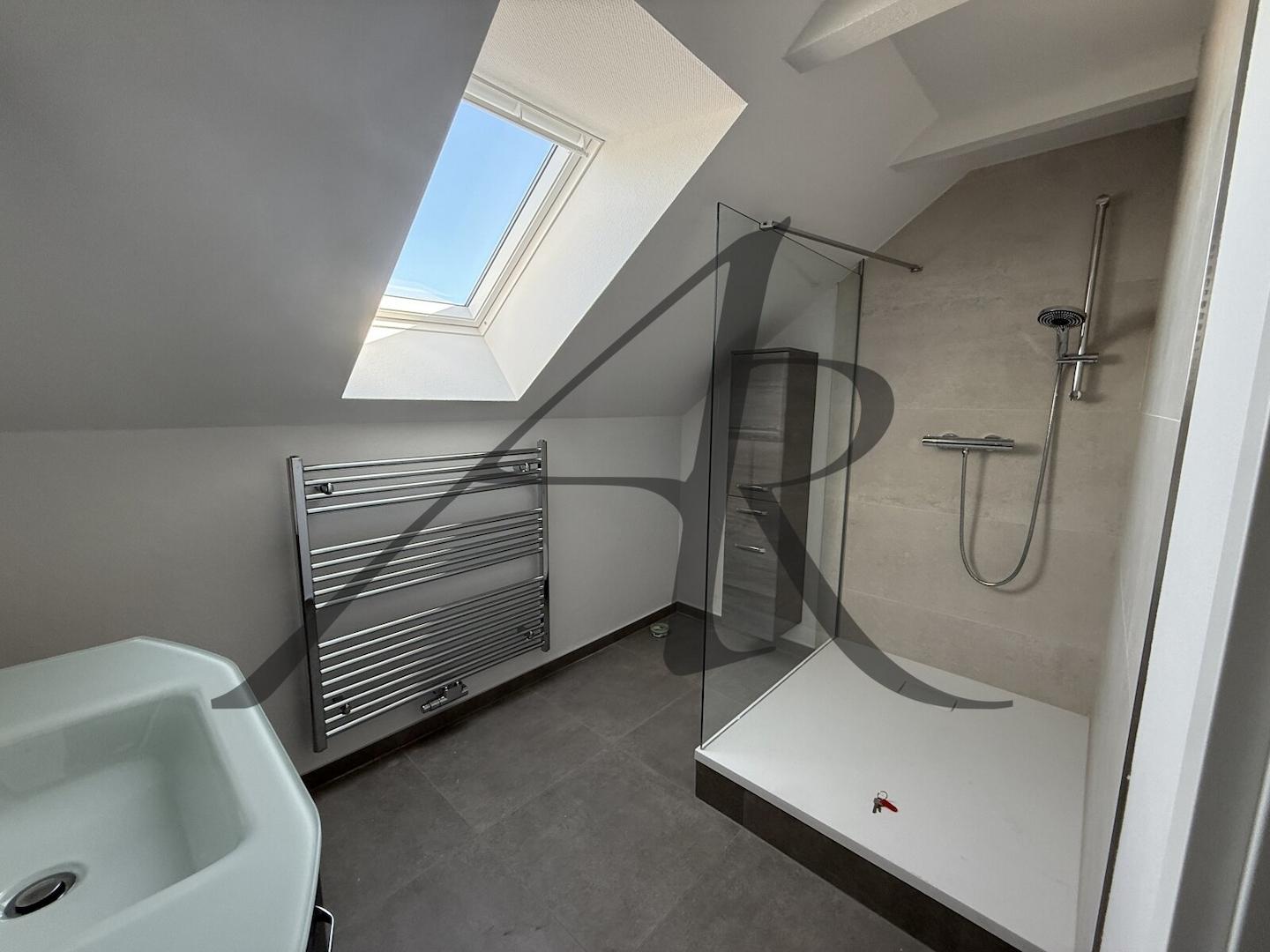 Tageslichtbad mit Dusche